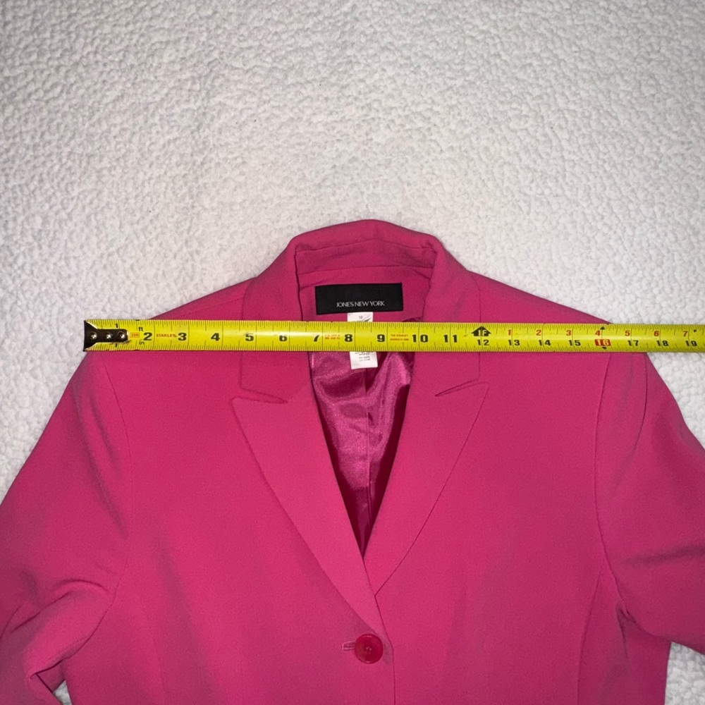 Jones New York Vibrant Pink Blazer - Picture 6 of 9